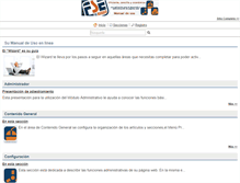 Tablet Screenshot of manualdeuso.esewebmanager.com